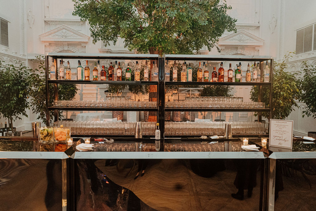 Oysters on serving tray